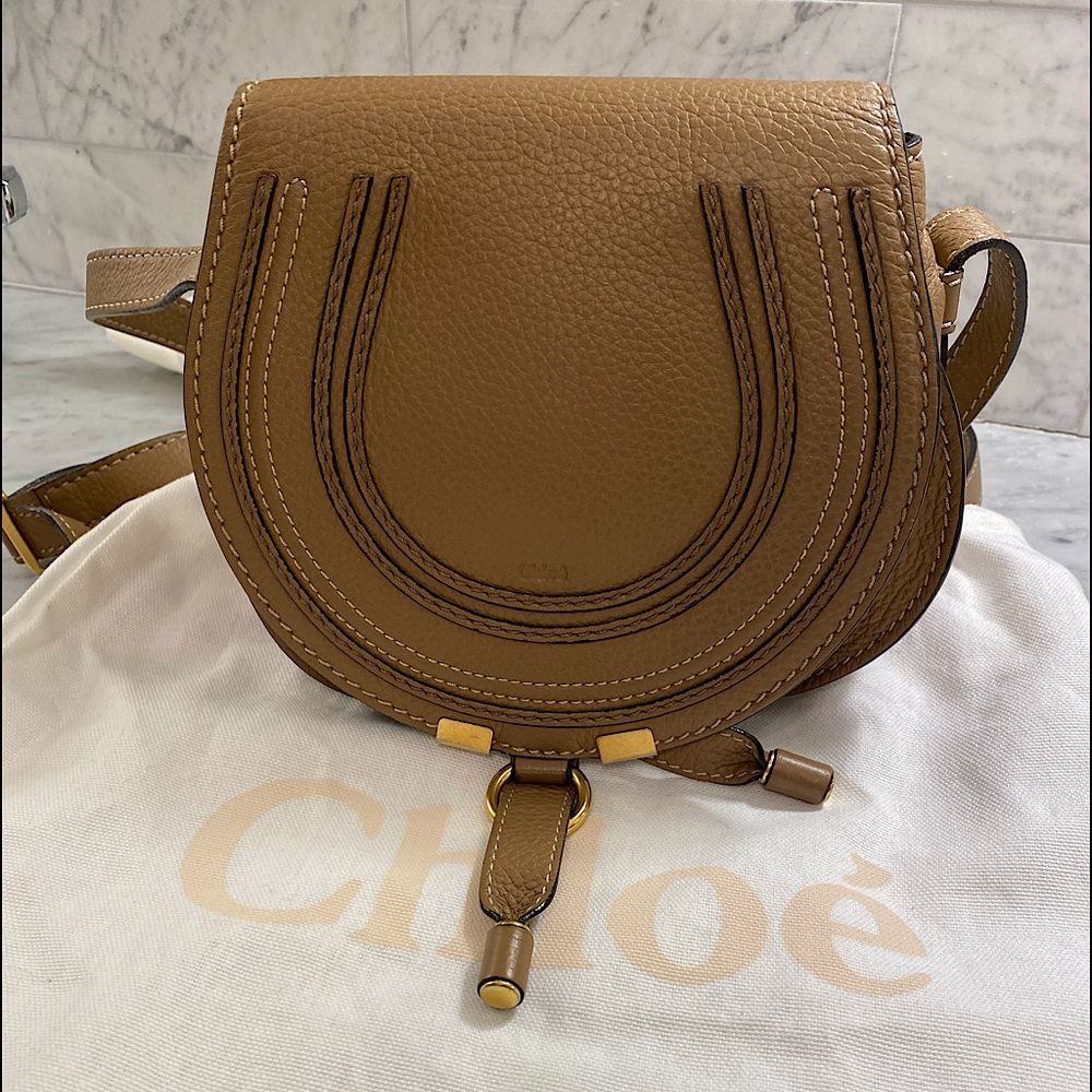 CHLOE MINI MARCIE CROSSBODY BAG